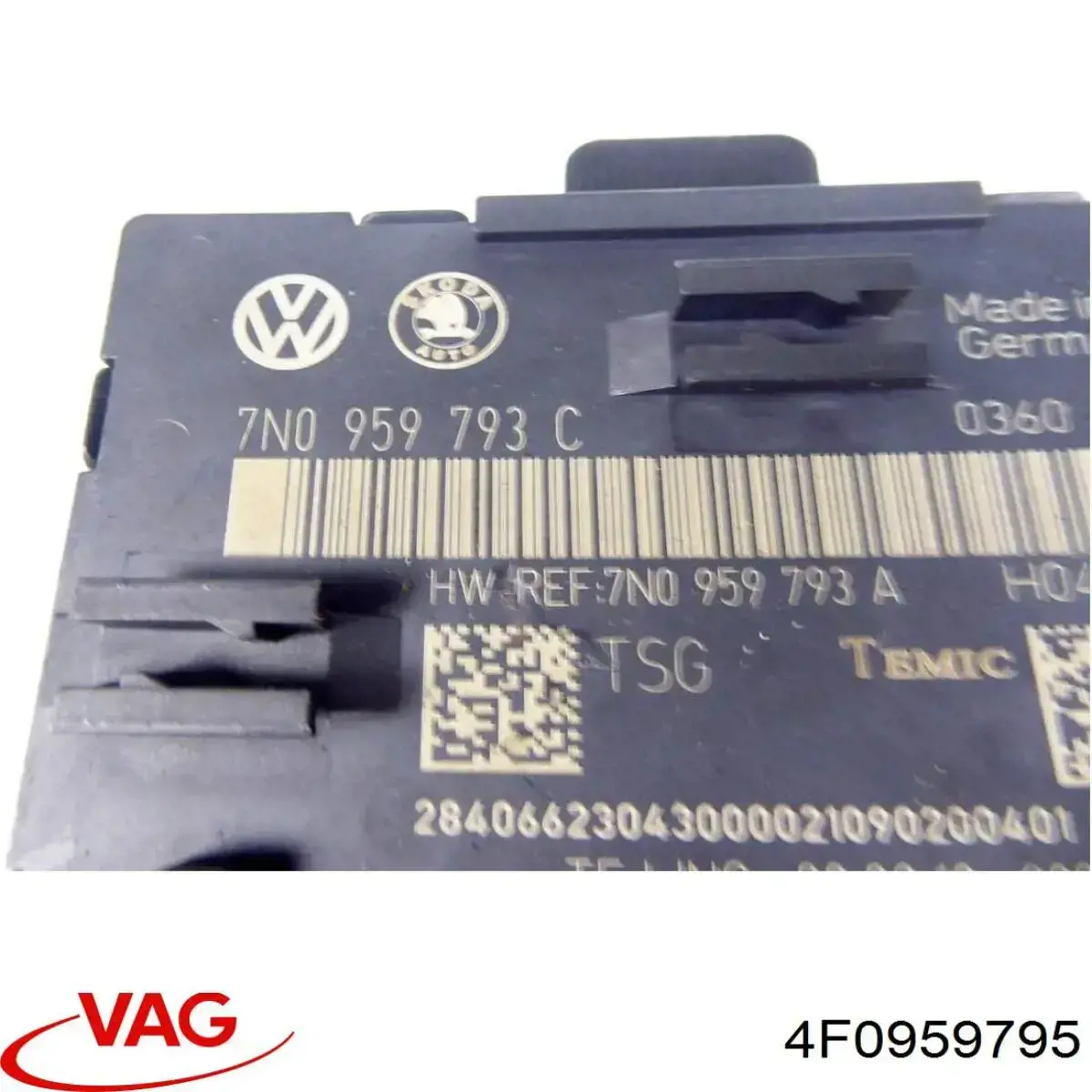 Блок комфорту задніх дверей VAG 4F0959795 ціна, від 5.63 USD