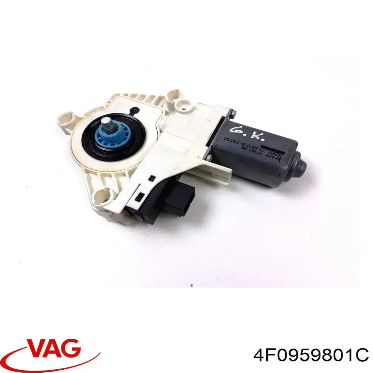 Купити 4F0959801C VAG Двигун стеклопод'емника двері задньої, лівої