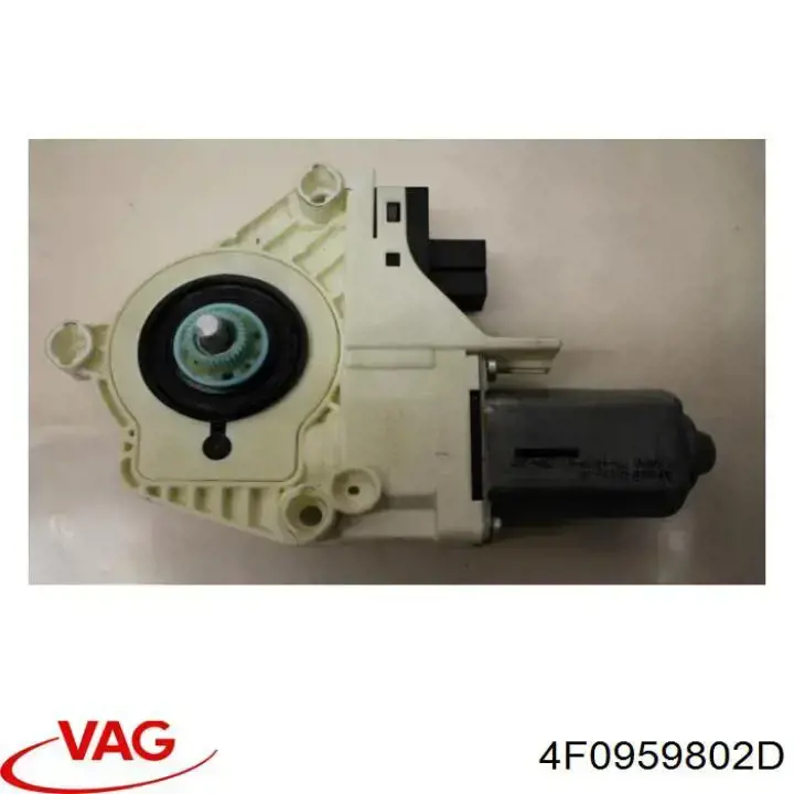 Купити 4F0959802D VAG Двигун склопідіймача двері передньої, правої