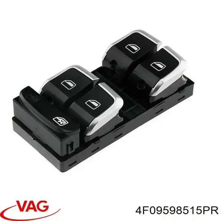4F09598515PR VAG кнопковий блок керування склопідіймачами передній лівий