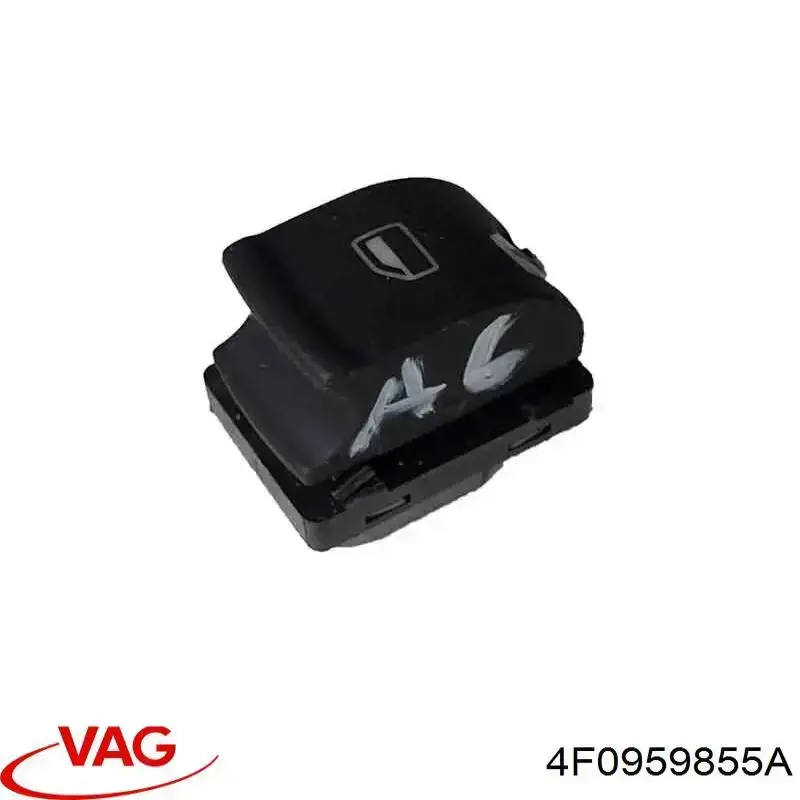 4F0959855A VAG кнопка вмикання двигуна склопідіймача передня права