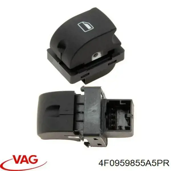 4F0959855A5PR VAG кнопка вмикання двигуна склопідіймача передня права