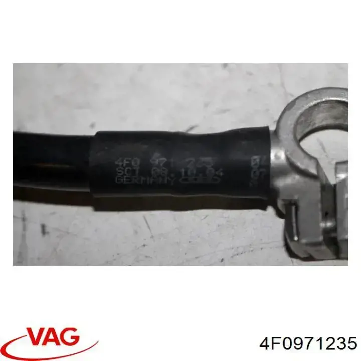 Кабель маси акумулятора (АКБ) 4F0971235 VAG
