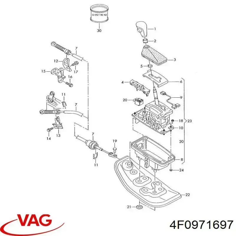 Купити 4F0971697 VAG 