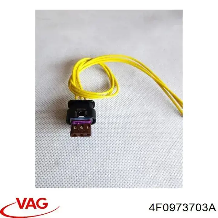 Купити 4F0973703A VAG Роз’єм (фішка) універсальний