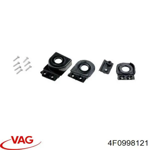 Кронштейн-адаптер кріплення фари передньої, лівої VAG 4F0998121 ціна, від 12.04 USD