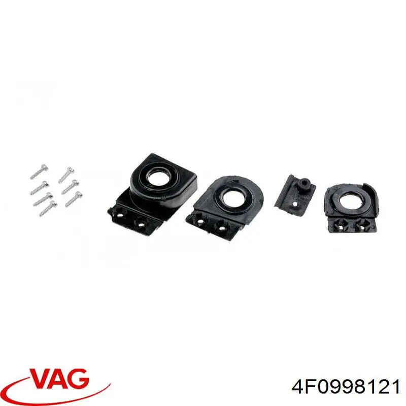 4F0998121 VAG кронштейн-адаптер кріплення фари передньої, лівою