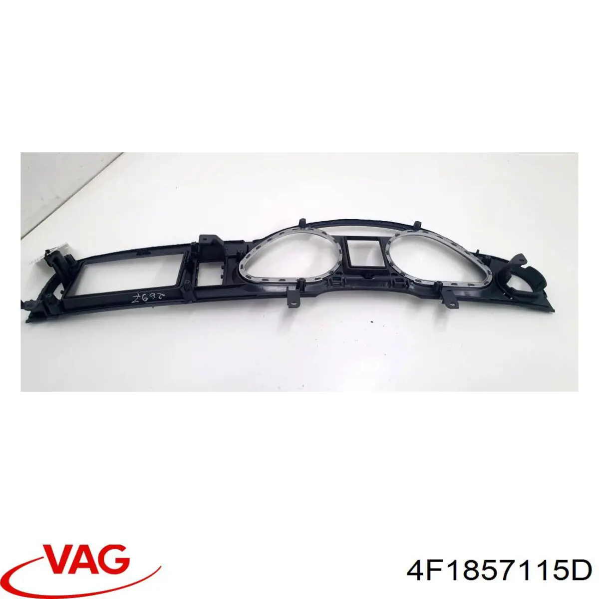 Облицювання щитка приладів "торпедо" VAG 4F1857115D ціна, від 16.87 USD