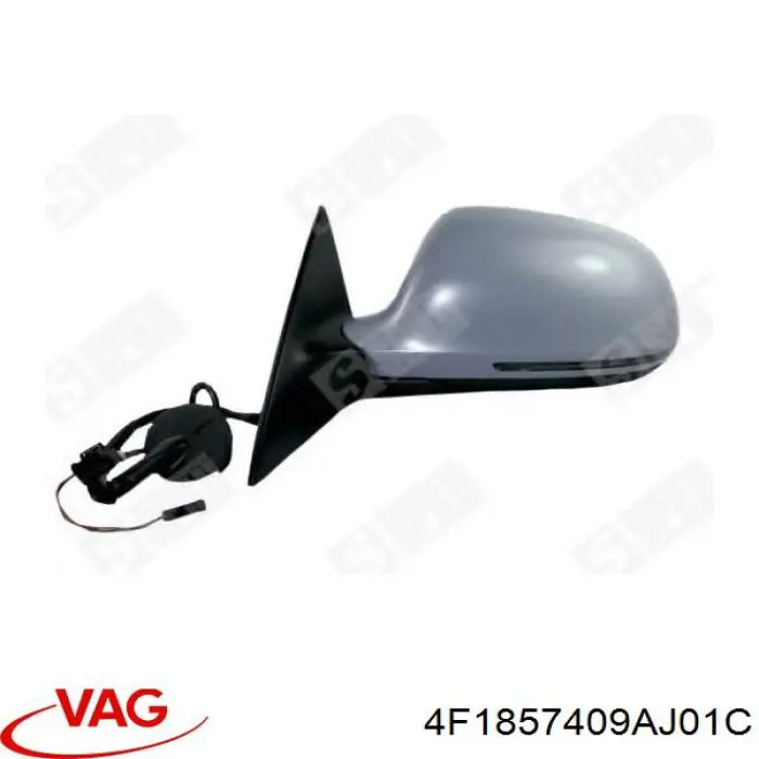 Ліве бічне дзеркало VAG 4F1857409AJ01C ціна, від 187.89 USD