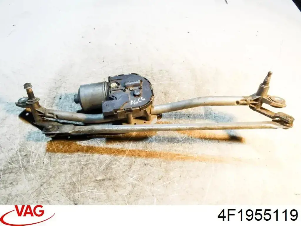 4F1955119 VAG двигун склоочисника лобового скла (трапеції)
