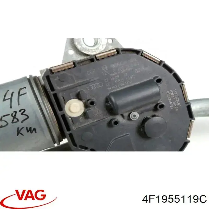 Купити 4F1955119C VAG Мотор двірника