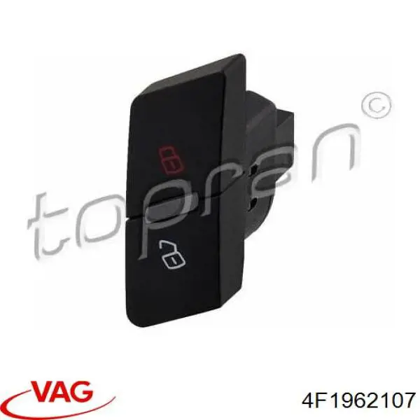 Вимикач центрального замка VAG 4F19621075PR ціна, від 11.32 USD