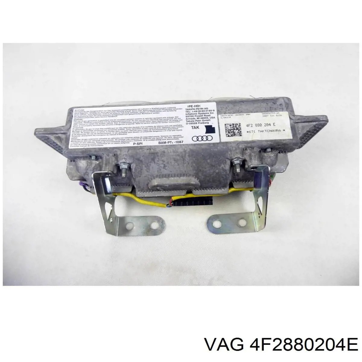 Подушка безпеки, пасажирська, AIRBAG 4F2880204B VAG