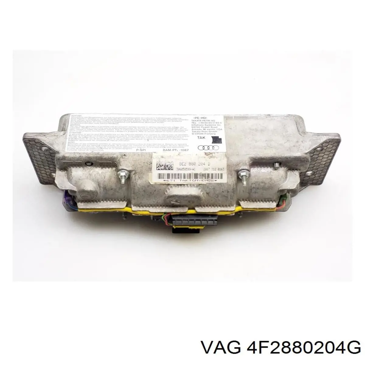 Подушка безпеки, пасажирська, AIRBAG 4F2880204G VAG