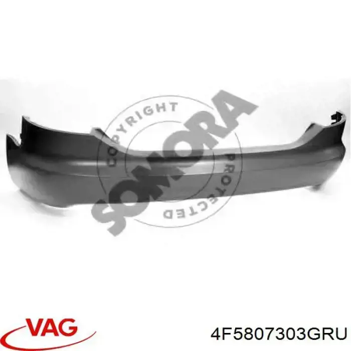 Кожух бампера заднього VAG 4F5807303GRU ціна, від 45.90 USD