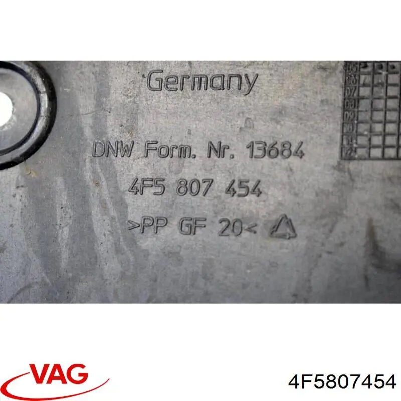 Направляюча заднього бампера, права AND 14807040 ціна, від 6.50 USD