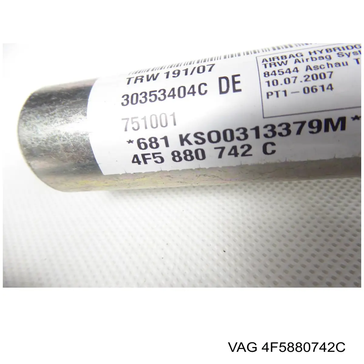 Подушка безпеки, збоку, права, AIRBAG VAG 4F5880742C ціна, від 11.38 USD