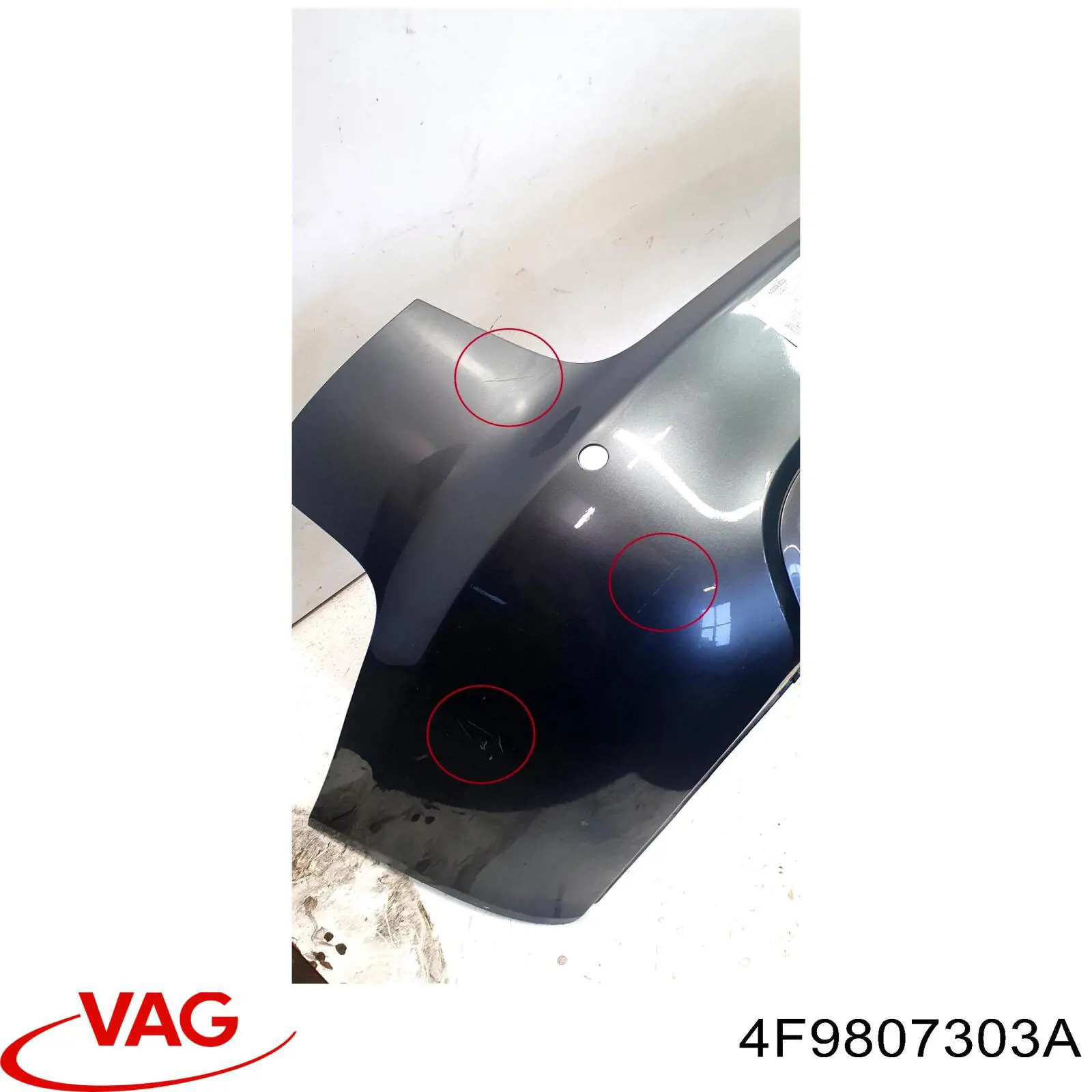 Купити 4F9807303AGRU VAG Задній бампер