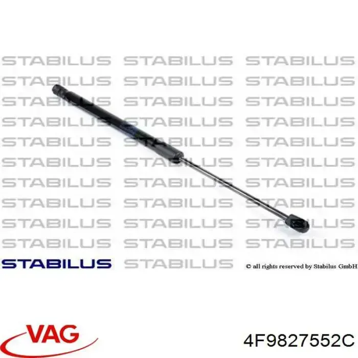 Купити 4F9827552C VAG Амортизатор двері багажника