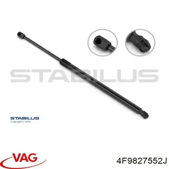 Купити 4F9827552J VAG Амортизатор двері багажника