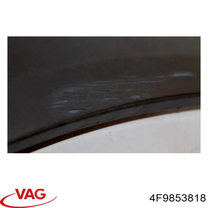 Молдинг задньої арки крила, правий VAG 4F9853818 ціна, від 38.01 USD