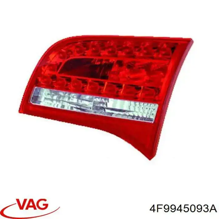 Купити 4F9945093A VAG Ліхтар задній лівий, внутрішній
