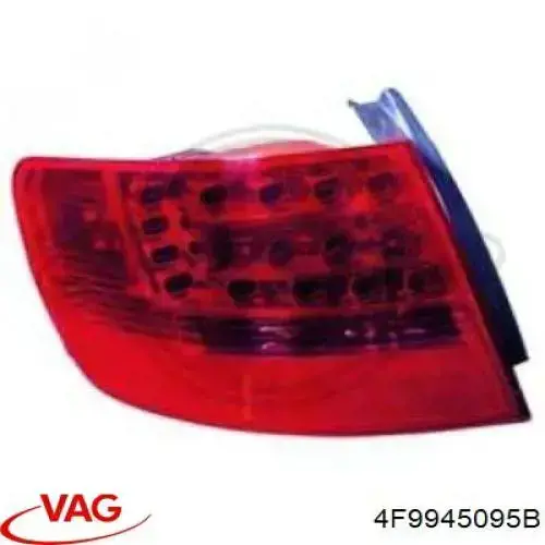 Задня ліва зовнішня фара VAG 4F9945095B ціна, від 121.95 USD