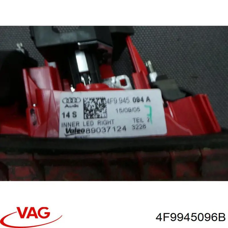 Ліхтар задній правий, зовнішній VAG 4F9945096B ціна, від 121.98 USD