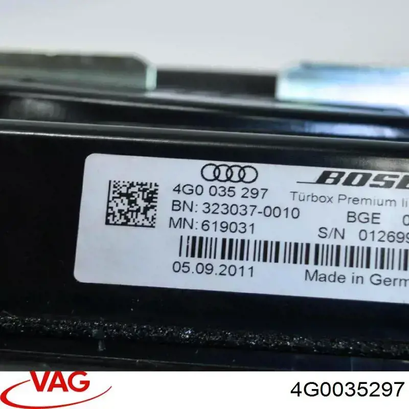 Динамік передній VAG 4G0035297
