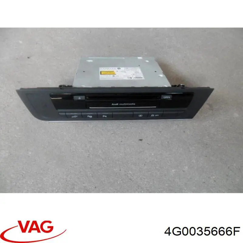 Магнітола (радіо AM/FM) VAG 4G0035666F ціна, від 316.73 USD