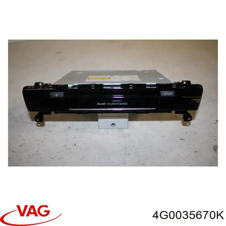 4G0035670K VAG Магнітола (радіо AM/FM)