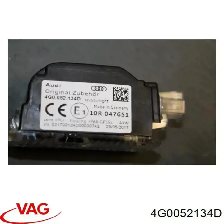 Лампа підсвічування в двері, передньої правої VAG 4G0052134D ціна, від 25.34 USD