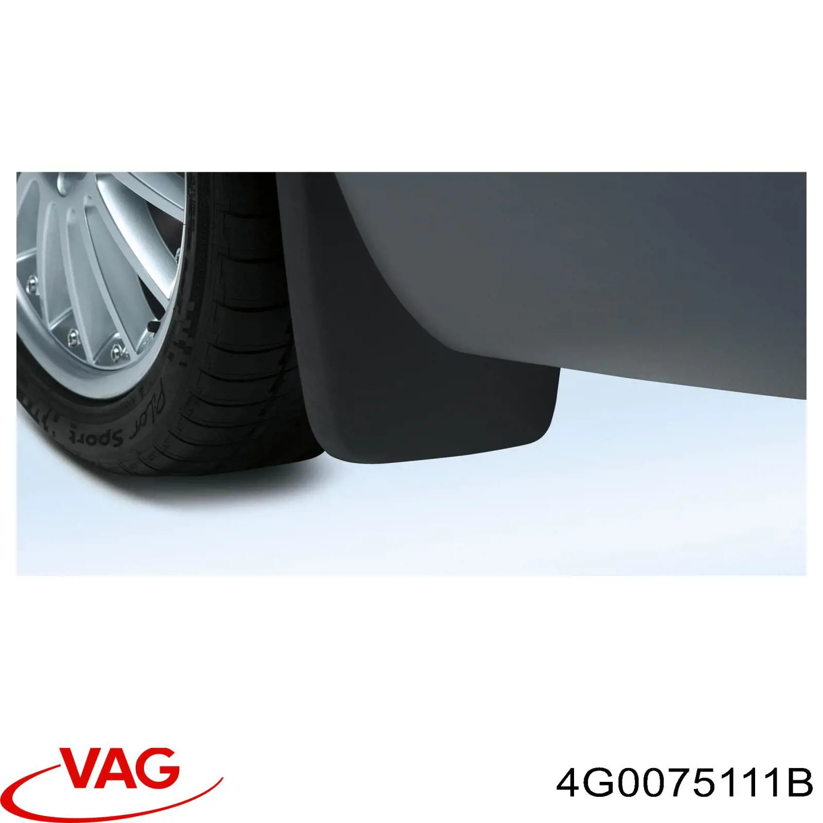 Бризковики передні, комплект VAG 4G0075111B ціна, від 77.20 USD