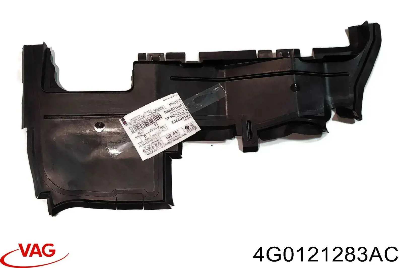 4G0121283AC VAG Повітропровід (дефлектор) радіатора, лівий