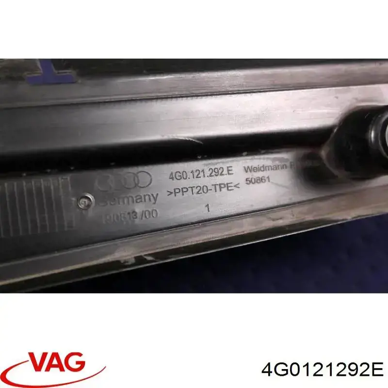 Повітропровід радіатора 4G0121292E VAG