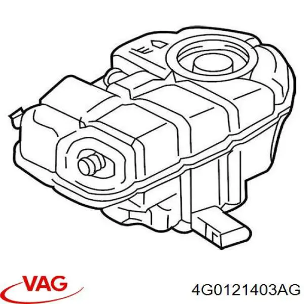 Бачок системи охолодження 770124 Maxgear