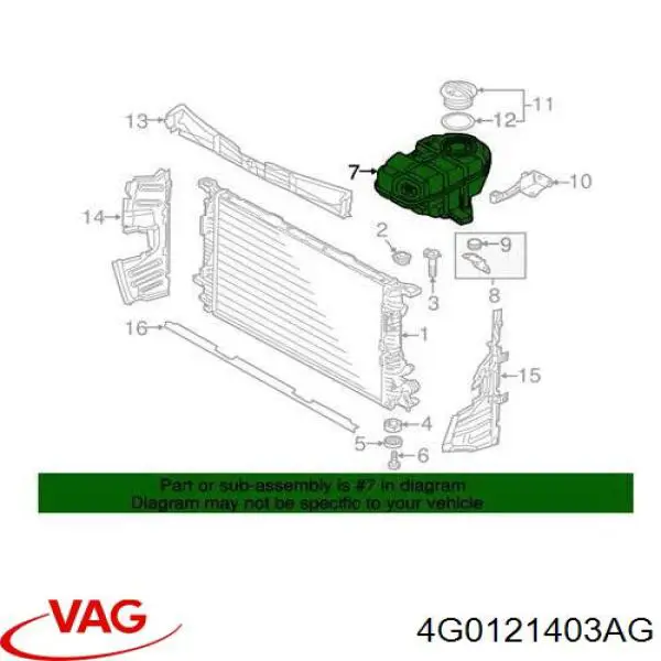 Купити 770124 Maxgear Водяний бачок системи охолодження