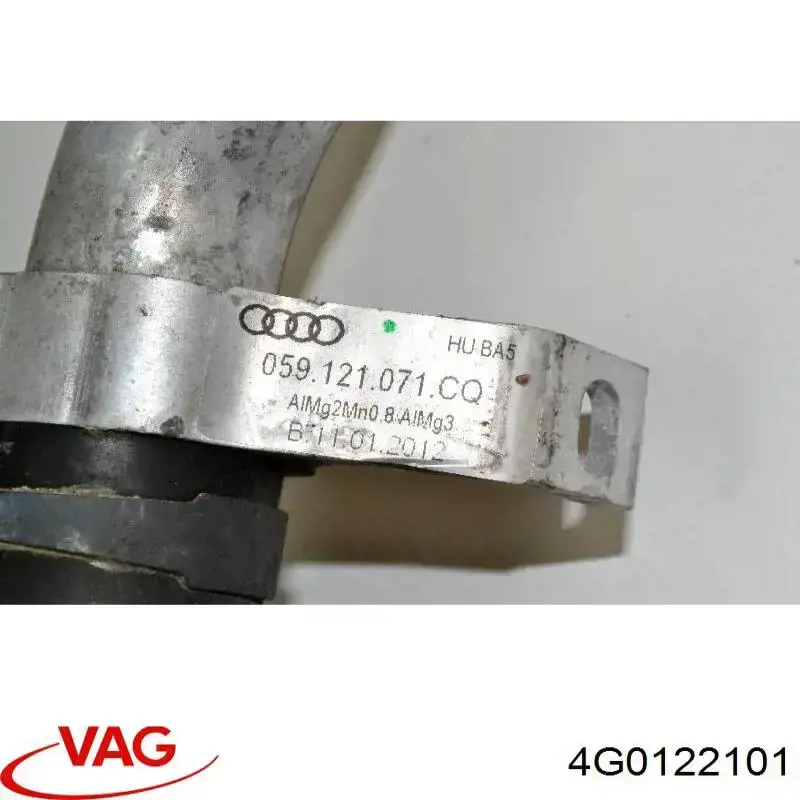 Купити 4G0122101 VAG Шланг/патрубок радіатора охолодження, верхній