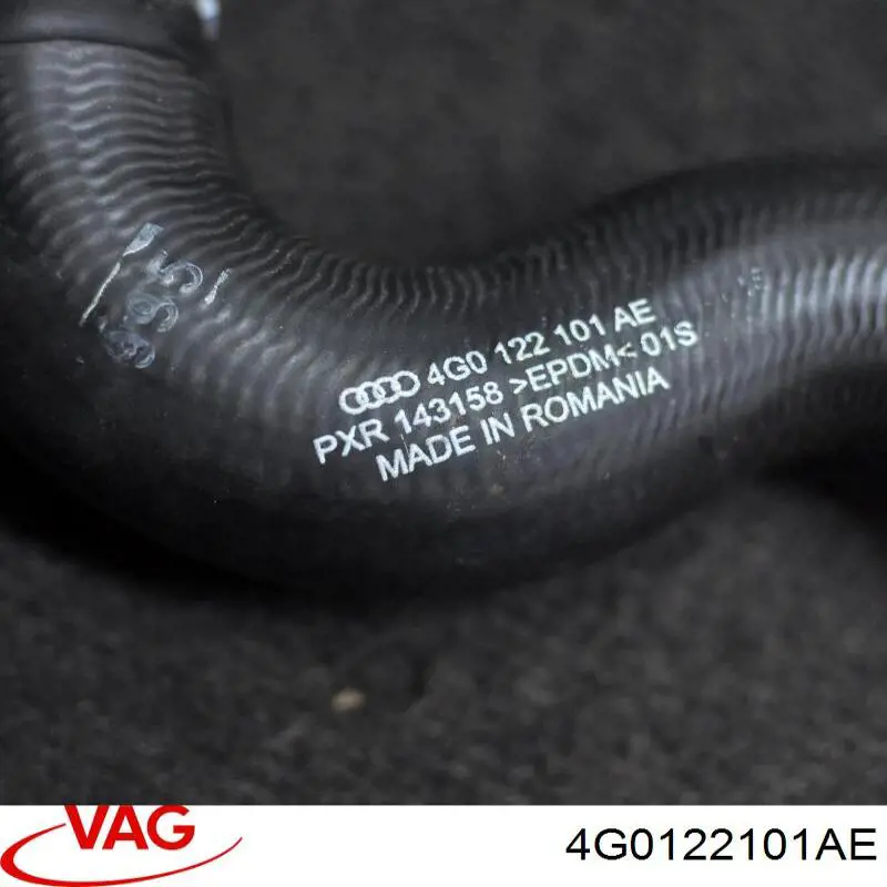 4G0122101AE VAG Патрубок системи охолодження