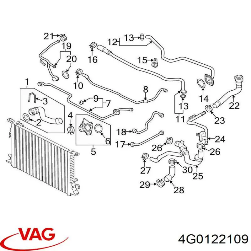 4G0122109 VAG 