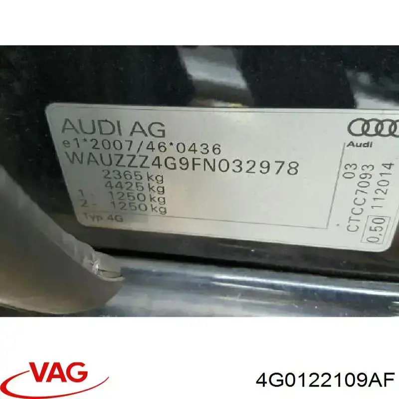 Купити 4G0122109AF VAG 