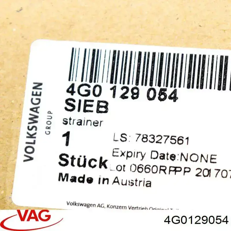  4G0129054 VAG