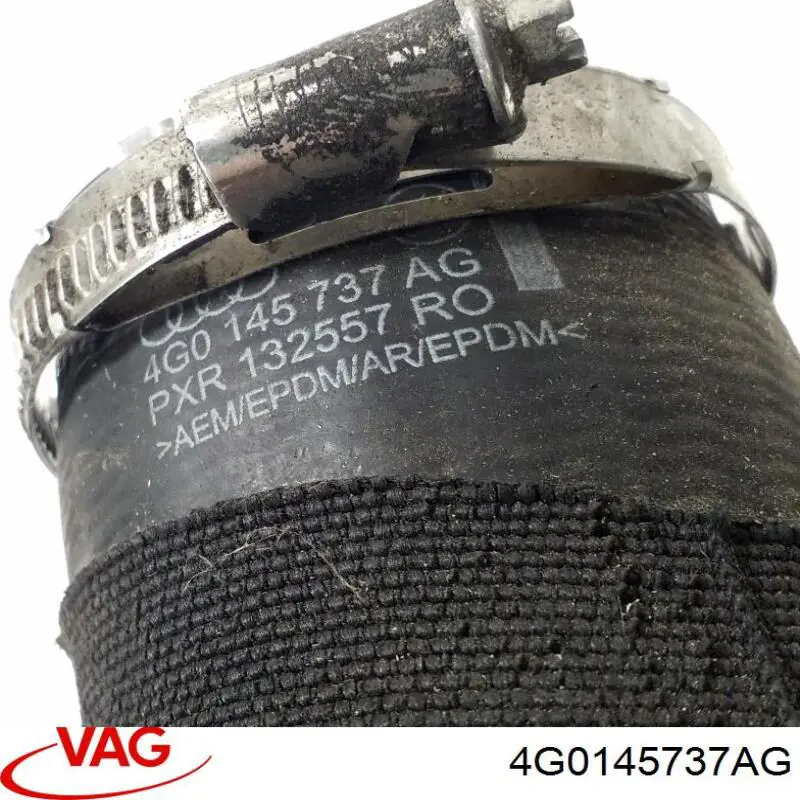 4G0145737AG VAG Патрубок повітряний, дросельної заслінки