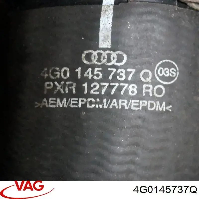 Шланг/патрубок интеркуллера VAG 4G0145737Q ціна, від 14.11 USD