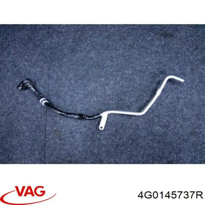 Патрубок повітряний, дросельної заслінки 4G0145737R VAG