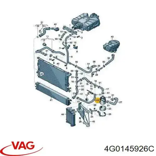 Купити 4G0145926C VAG 