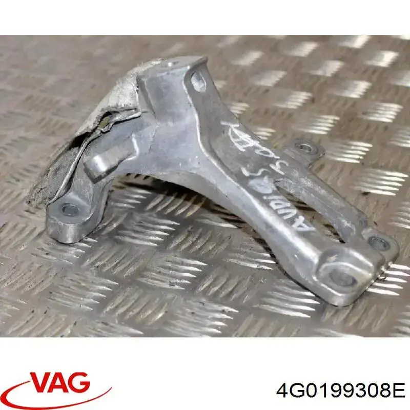 Кронштейн подушки (опори) двигуна, правої VAG 4G0199308E ціна, від 14.09 USD