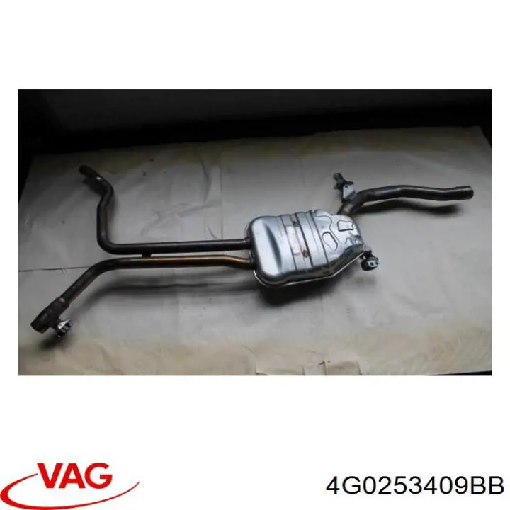 4G0253409BB VAG Середній глушник