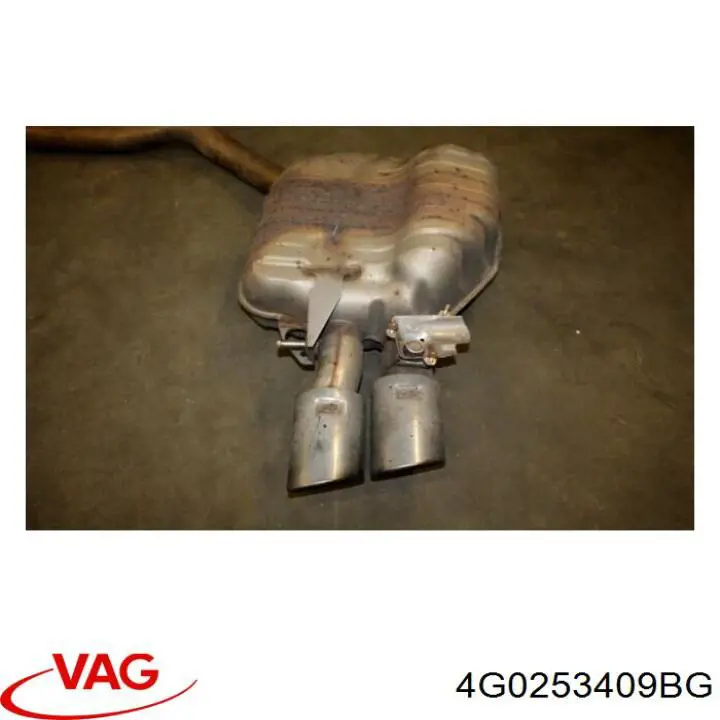 4G0253409BG VAG Середній глушник
