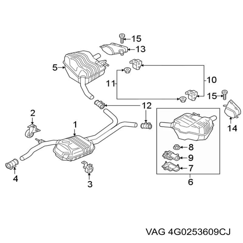  4G0253609CJ VAG